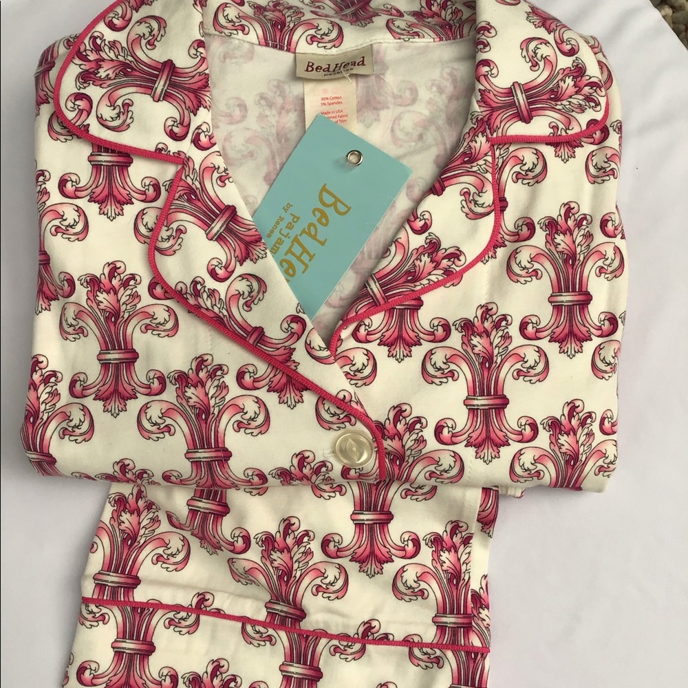 BedHead Classic Fleur de Lis Valentine Pajama